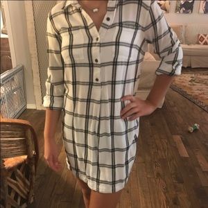 Flannel dress